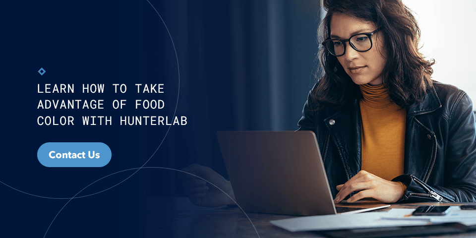 Learn how to take advantage of food color with HunterLab