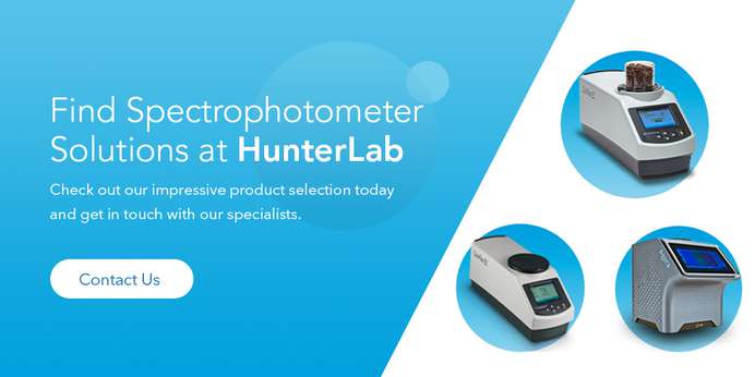 Find your spectrophotometer solutions at HunterLab