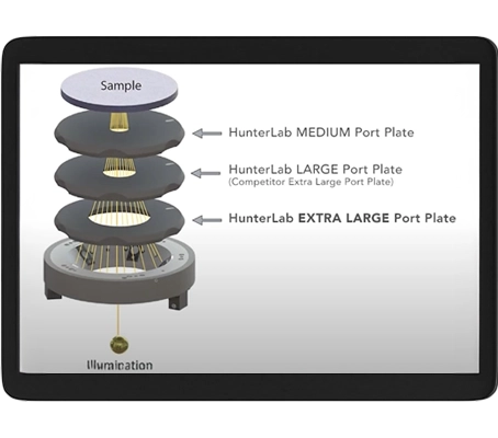Graphic of port plates