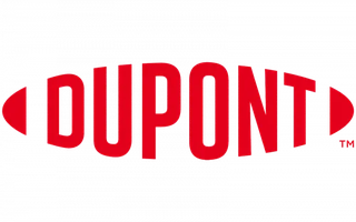 Dupont logo in bright red