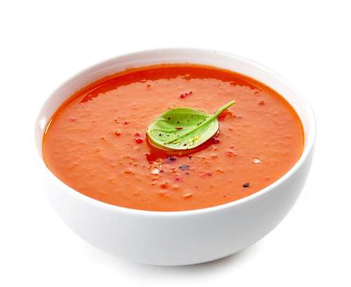 Measuring color of tomato soup