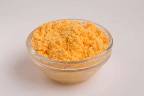 color measurement of powdered cheese