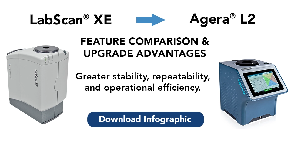 LabScan XE to Agera L2 feature comparison & upgrade advantages