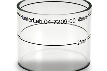 Glass sample cup for Agera spectrophotometer