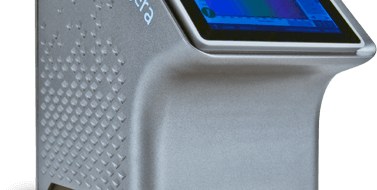 Angled front view of the Agera spectrophotometer