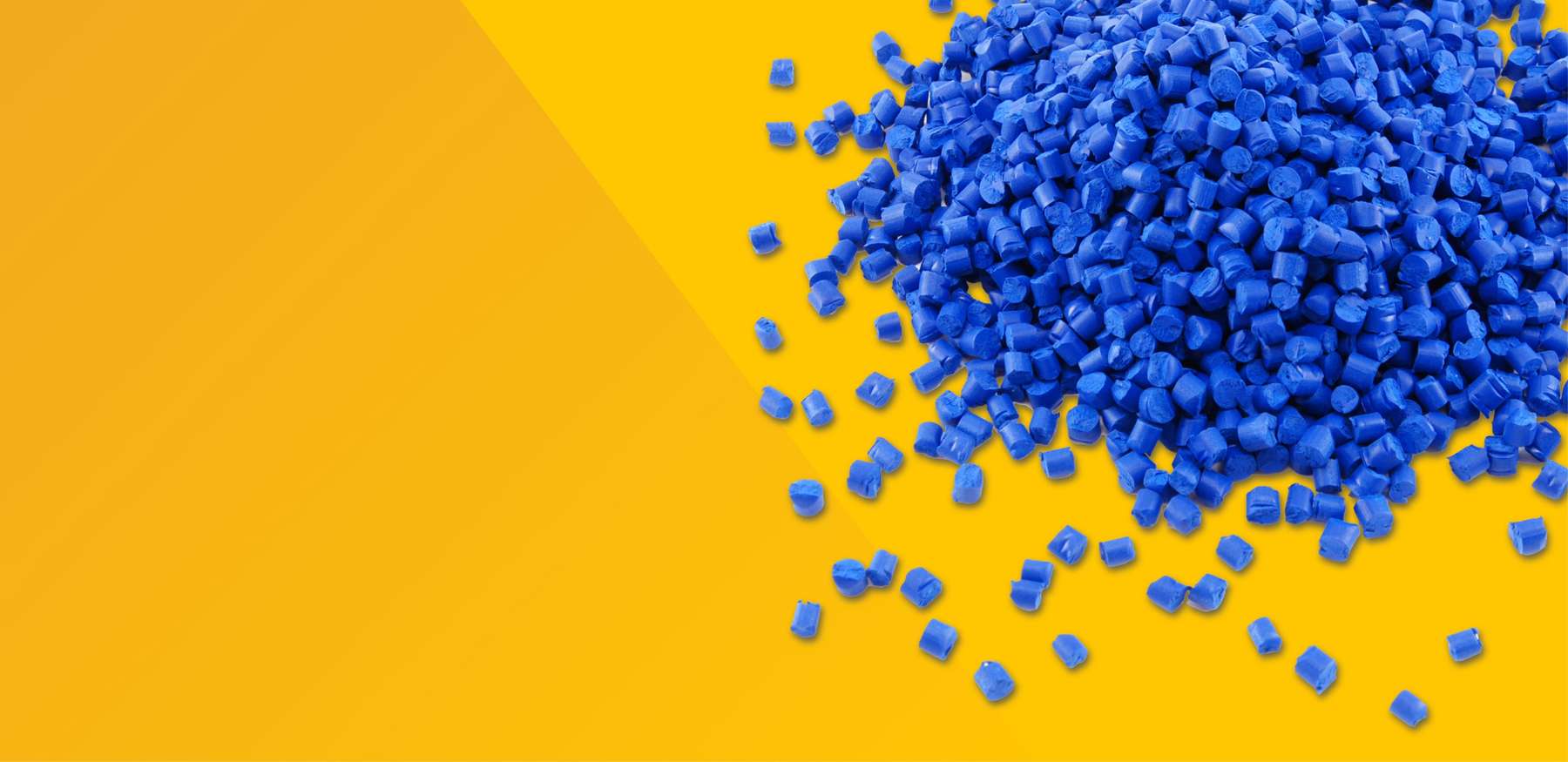 Pile of blue bits