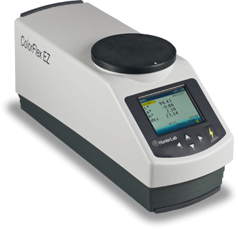 Angled view of the ColorFlex EZ spectrophotometer