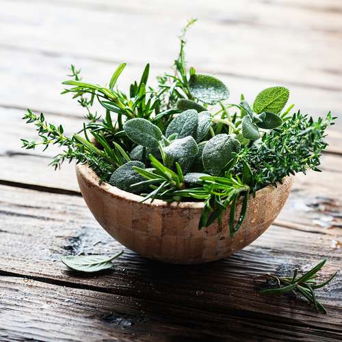 color measurement of herbs