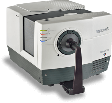 Angled view of the UltraScan PRO spectrophotometer