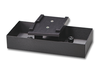 Transmission spill tray and cell holder for the UltraScan VIS and PRO spectrophotometers