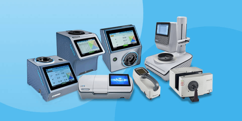 The full HunterLab color spectrophotometer line up
