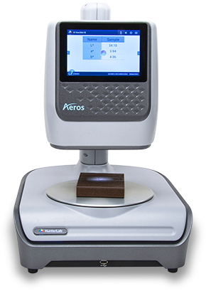 wood composit color measurement device