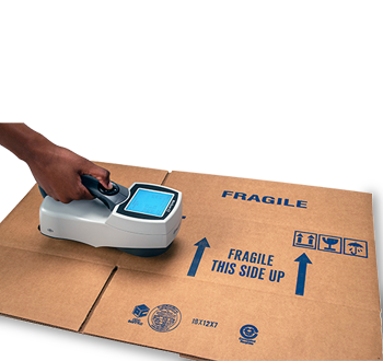 cardboard color measurement device